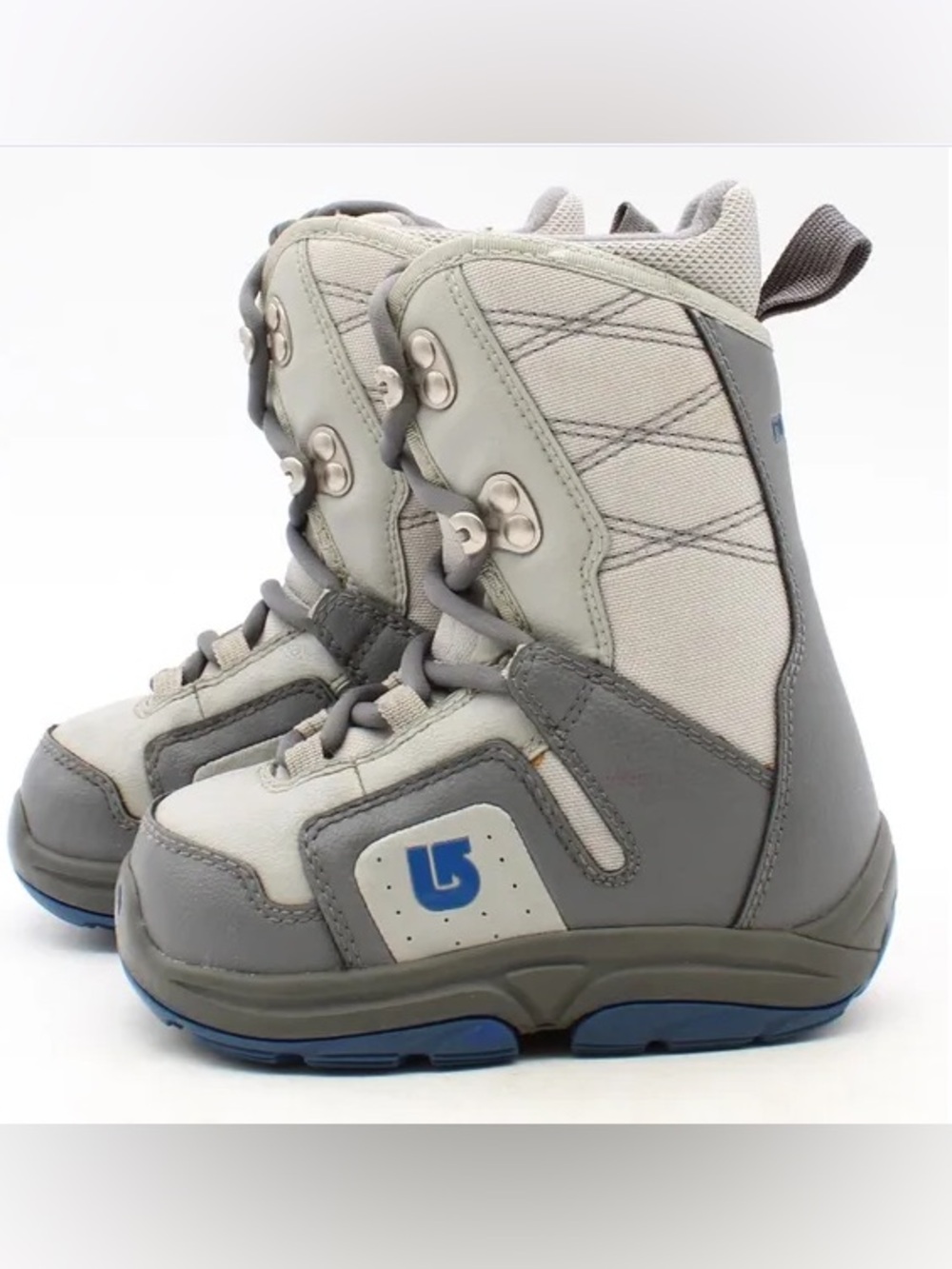 Burton Kids Size 3 Moto Boots Snowboard Ski Winter Outdoor